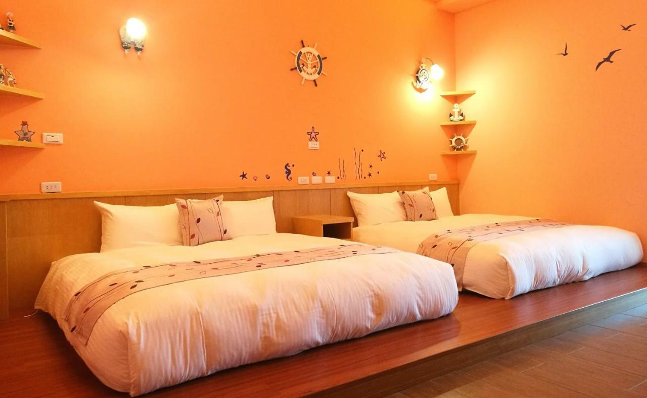Love Ocean & Happy Bay Homestay Donggang Eksteriør billede