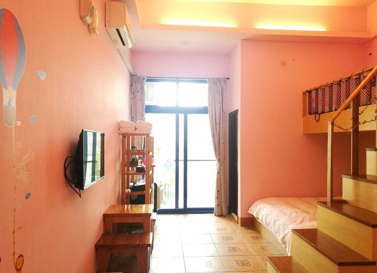 Love Ocean & Happy Bay Homestay Donggang Eksteriør billede